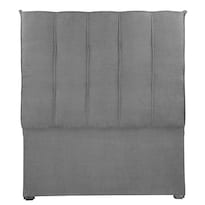 Cabecera Dicasa Kenzo Gris Tormenta Queen Size