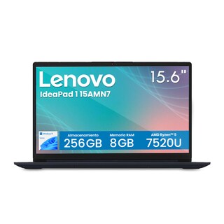 Foto 5 | Foto 5 | Combo Laptop Lenovo Ideapad 1 15amn7 Amd Ryzen 5-7520u 8gb 256gb Ssd Touch W11h Azul + Audifonos Bluetooth Y Mochila