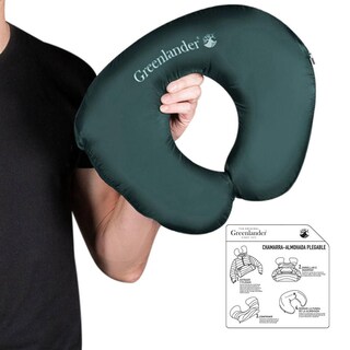 Foto 5 | Foto 5 | Chamarra De Pluma Ligera Packable Hombre Verde