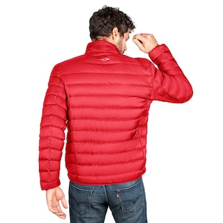 Foto 6 | Foto 6 | Chamarra De Pluma Ligera Packable Hombre Rojo
