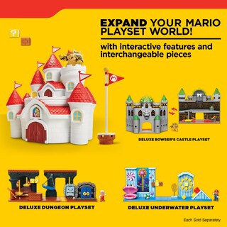 Foto 5 | Foto 5 | Set De Juego Jakks Pacific Super Mario Nintendo Mushroom Kingdom - Venta Internacional.