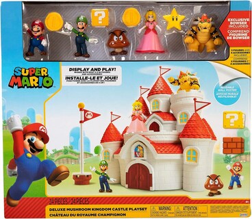 Foto 6 | Foto 6 | Set De Juego Jakks Pacific Super Mario Nintendo Mushroom Kingdom - Venta Internacional.