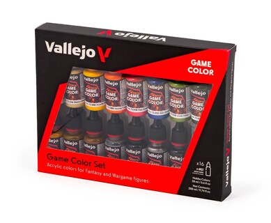 Foto 3 | Foto 3 | Set De Pintura Acrílica Vallejo De 16 Colores Para Figuras De Fantasía - Venta Internacional.