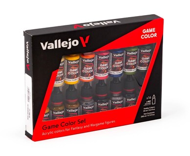 Foto 4 | Foto 4 | Set De Pintura Acrílica Vallejo De 16 Colores Para Figuras De Fantasía - Venta Internacional.