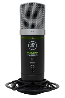 Foto 6 | Foto 6 | Micrófono De Condensador Usb Mackie Em-91cu+ Con Auriculares Negro - Venta Internacional.
