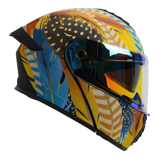 Foto 2 | Foto 2 | Casco Moto Abatible Certificado Talla Xl Pilot Naranja Mate