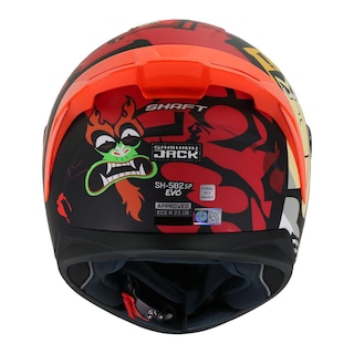Foto 3 | Foto 3 | Casco Moto Samurai Jack Cartoon Network Mate Talla L