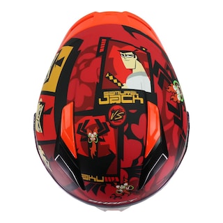 Foto 4 | Foto 4 | Casco Moto Samurai Jack Cartoon Network Mate Talla L