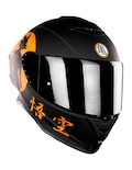 Casco Moto Kov Goku Dragon Ball Z Negro Integral Certificado
