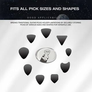 Foto 5 | Foto 5 | Soporte Para Púas De Guitarra Timita Adhesivo Adhesivo Para Guitarra - Venta Internacional.