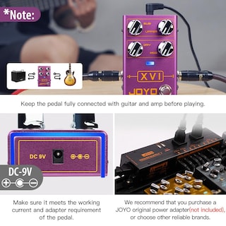 Foto 4 | Foto 4 | Pedal De Efectos Octave Joyo R-13 Xvi Con Guitarra Eléctrica Mod Effects - Venta Internacional.