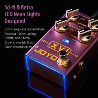 Foto 6 | Foto 6 | Pedal De Efectos Octave Joyo R-13 Xvi Con Guitarra Eléctrica Mod Effects - Venta Internacional.