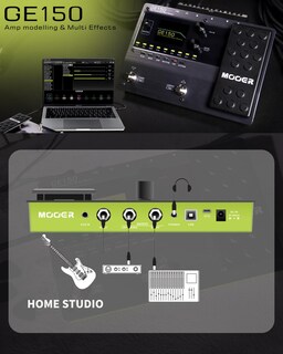 Foto 5 | Foto 5 | Pedal Multiefectos Mooer Ge150 Para Modelado De Amplificadores De Guitarra Eléctrica - Venta Internacional.