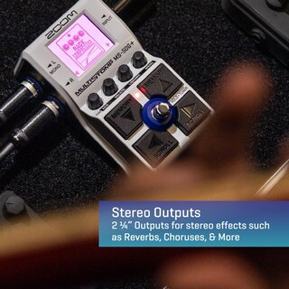 Foto 2 | Foto 2 | Pedal De Efectos Para Guitarra Multistomp Zoom Ms-50g+ Con 100 Efectos - Venta Internacional.