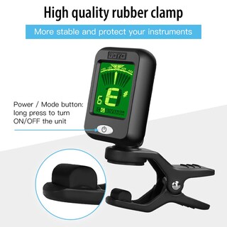 Foto 5 | Foto 5 | Afinador Digital Con Clip Joyo Jt-09 Para Guitarra Bajo Y Ukelele - Venta Internacional.