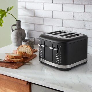 Foto 7 | Foto 7 | Tostador Kitchenaid Kmt4109bm 4 Rebanadas 1800w Black Matte