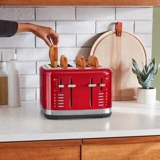 Foto 7 | Foto 7 | Tostador Kitchenaid Kmt4109er 4 Rebanadas 1800w Empire Red