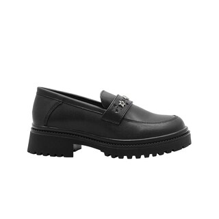 Foto 3 | Foto 3 | Mocasín Escolar Para Niña Casual De Piel Super Cómodos 18-25.5 Negro