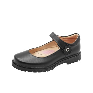 Foto 4 | Foto 4 | Zapato Escolar Para Niña Piel Flor Ajuste Contactel Cómodos 15-23 Negro