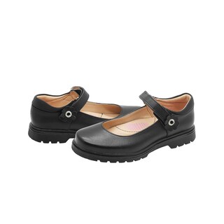 Foto 5 | Foto 5 | Zapato Escolar Para Niña Piel Flor Ajuste Contactel Cómodos 15-23 Negro