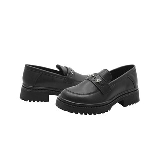 Foto 5 | Foto 5 | Mocasín Escolar Para Niña Casual De Piel Super Cómodos 18-25.5 Negro