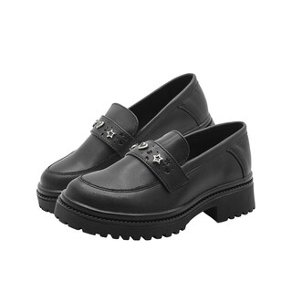 Foto 6 | Foto 6 | Mocasín Escolar Para Niña Casual De Piel Super Cómodos 18-25.5 Negro