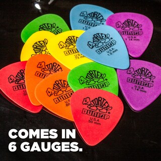 Foto 7 | Foto 7 | Plectrum Jim Dunlop Tortex Standard 1 Mm Azul Paquete De 36 - Venta Internacional.