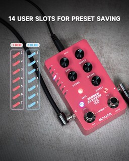 Foto 5 | Foto 5 | Pedal De Guitarra Octave Mooer Para 2 Octavas Completas - Venta Internacional.
