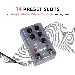 Foto 2 | Foto 2 | Pedal De Simulación De Gabinete Mooer Cab X2 Con Doble Pedal - Venta Internacional.