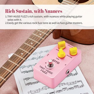Foto 3 | Foto 3 | Pedal De Guitarra Fuzz Joyo Tiny-huge Jf-26 Classic Vintage Tone - Venta Internacional.