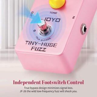 Foto 4 | Foto 4 | Pedal De Guitarra Fuzz Joyo Tiny-huge Jf-26 Classic Vintage Tone - Venta Internacional.