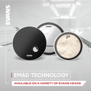 Foto 6 | Foto 6 | Paquete De Sistema De Bombo Evans Emad2 De 18 Pulgadas - Venta Internacional.