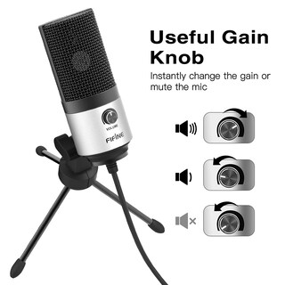 Foto 2 | Foto 2 | Micrófono Usb Fifine K669s Para Videoconferencias Y Clases En Línea Con Zoom - Venta Internacional.