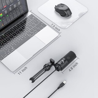 Foto 6 | Foto 6 | Micrófono Usb Fifine K669b Con Condensador Metálico Para Portátil - Venta Internacional.