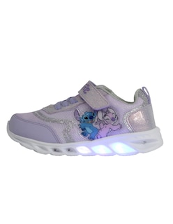 Foto 2 | Foto 2 | Tenis Luces Led Stitch Y Angel Morados Disney Confort Ligeros Velcro