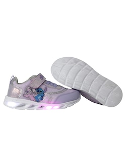 Foto 6 | Foto 6 | Tenis Luces Led Stitch Y Angel Morados Disney Confort Ligeros Velcro