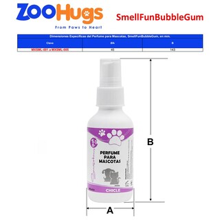 Foto 5 | Foto 5 | Perfume Para Despues De Baño Gatos Zoohugs Mxsml-004 4 Piezass Botella Con Atomizador Color Blanco