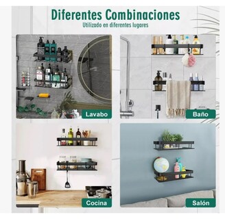 Foto 2 | Foto 2 | Organizadores para Regadera 9 Piezas