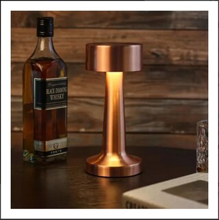 Foto 4 | Foto 4 | Lámpara De Mesa Control Táctil 3 Modo Usb Led Decoración
