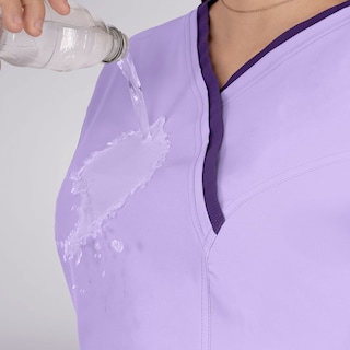 Foto 4 | Foto 4 | Uniforme Quirúrgico Dama Antifluido Semi Campana Morado Claro Sea Brazil