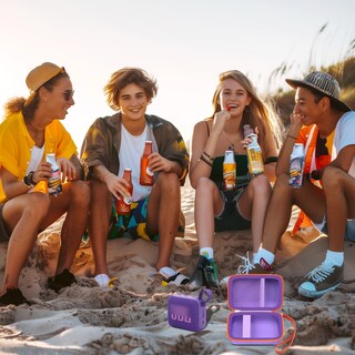 Foto 7 | Foto 7 | Funda De Transporte Alkoo Compatible Con El Altavoz Portátil Jbl Go 4 - Venta Internacional.