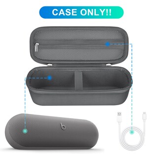 Foto 3 | Foto 3 | Funda De Transporte Bovke Para Beats Pill X Kim Kardashian Gray - Venta Internacional.