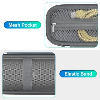 Foto 5 | Foto 5 | Funda De Transporte Bovke Para Beats Pill X Kim Kardashian Gray - Venta Internacional.