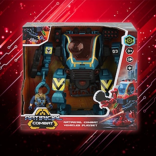 Foto 4 | Foto 4 | Juguete Robot Militar Mecha De Combate Con Figura De Soldado Y Accesorios