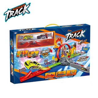 Foto 2 | Foto 2 | Pista De Juguete Con Loop 360° Aro De Fuego Y Coches De Carreras Para Niños