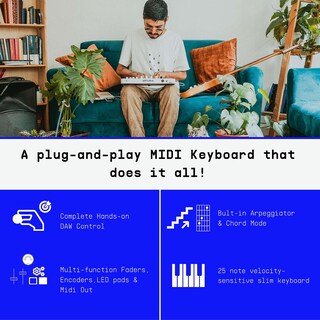 Foto 2 | Foto 2 | Controlador Midi Arturia Minilab 3 25 Slim-key Usb-c - Negro - Venta Internacional.