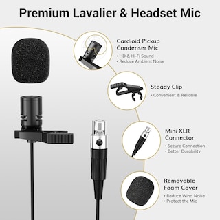 Foto 6 | Foto 6 | Sistema De Micrófono Inalámbrico Tonor Uhf Con 4 Lavalier/auriculares - Venta Internacional.