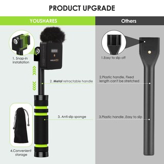 Foto 4 | Foto 4 | Empuñadura Metálica Para Micrófono Inalámbrico Go Ii Youshares - Venta Internacional.