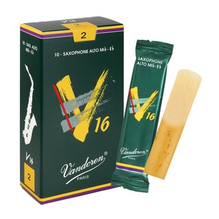 Foto 1 | Foto 1 | Cañas Para Saxofón Alto Vandoren V16 Strength 2 (caja De 10) - Venta Internacional.