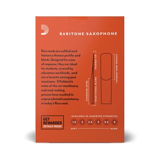 Foto 3 | Foto 3 | Cañas Para Saxofón Barítono D'addario Woodwinds Rico Rla1015 1.5 Str - Venta Internacional.